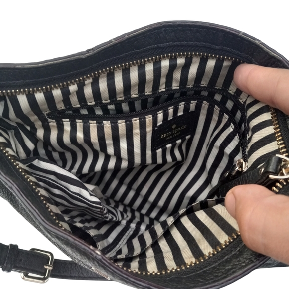 Kate Spade Southport Avenue Cora Black Crossbody Bag - Picture 7 of 11